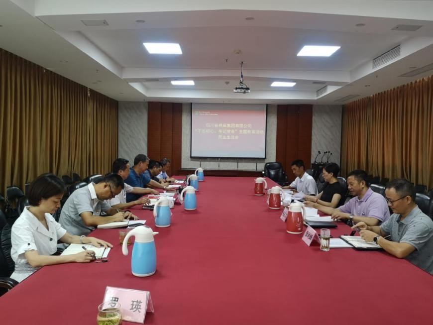 集团公司召开“不忘初心、牢记使命”主题教育活动民主生活会